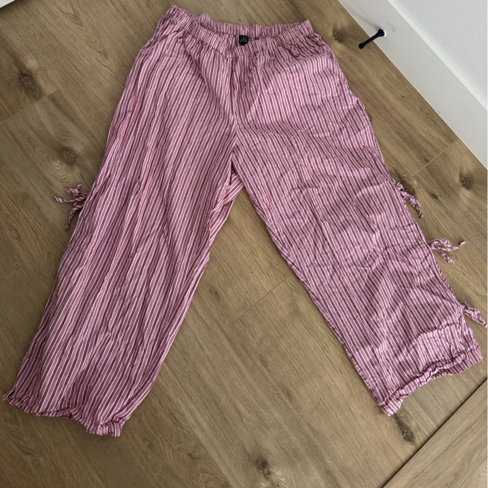 Wild Fable Pink Striped Pants